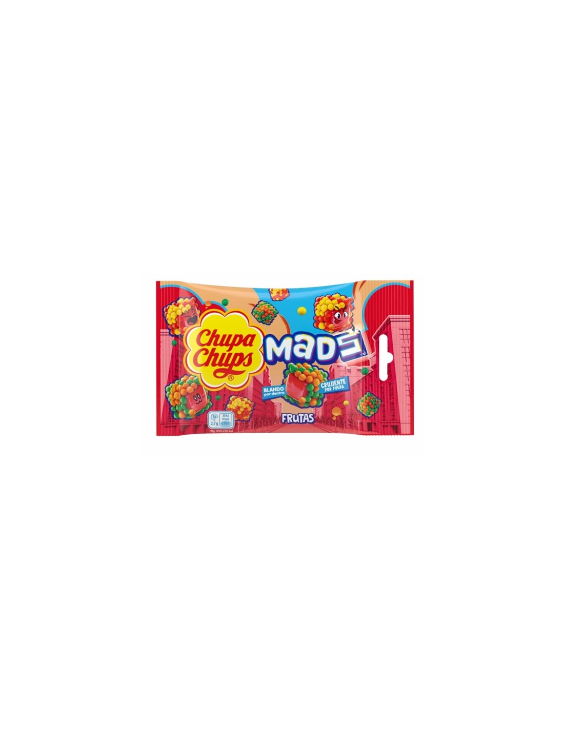 Chupa Chups Mads Fruits 45g