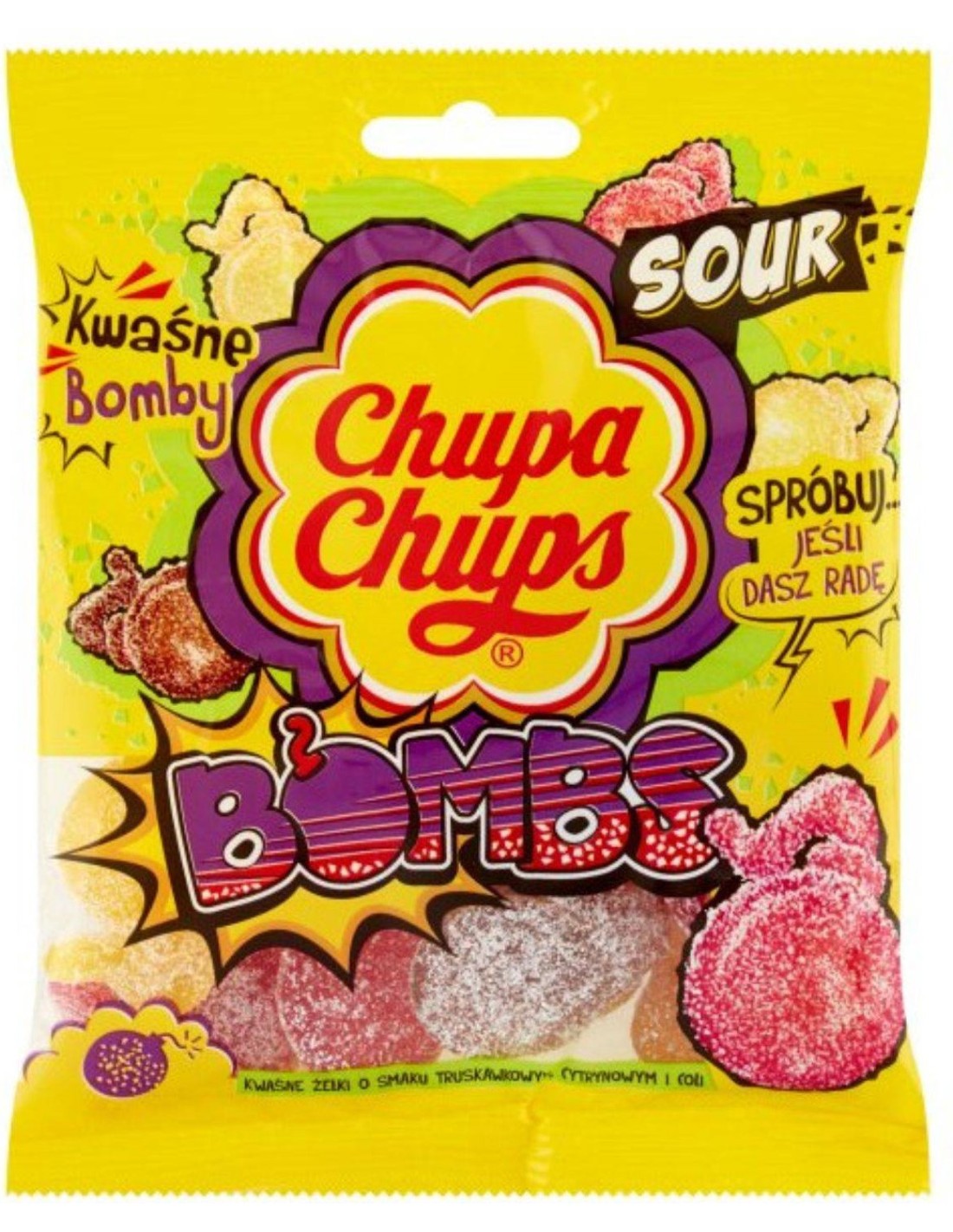 Chupa Chups Sour Bombs 90g