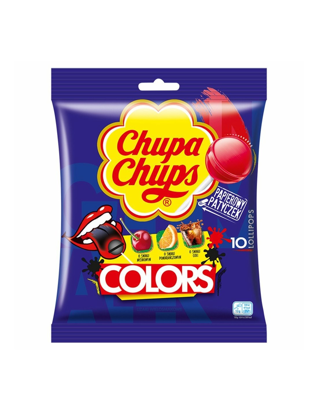 Chupa Chups Lollipops Graffiti Colors 120g