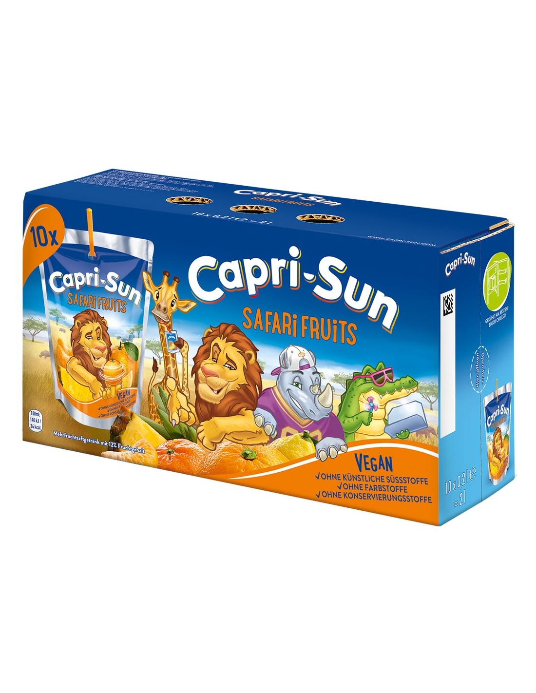 Capri-Sun Safari Fruits 10Pk 2L