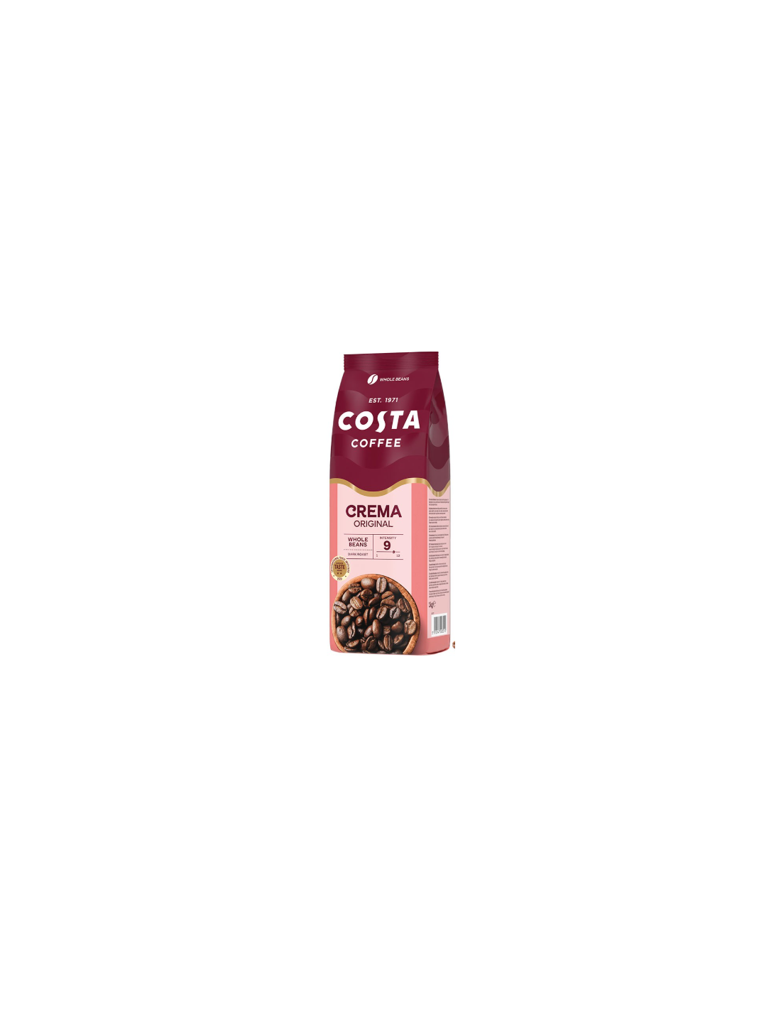Costa Coffee Crema Blend Original Beans 1kg