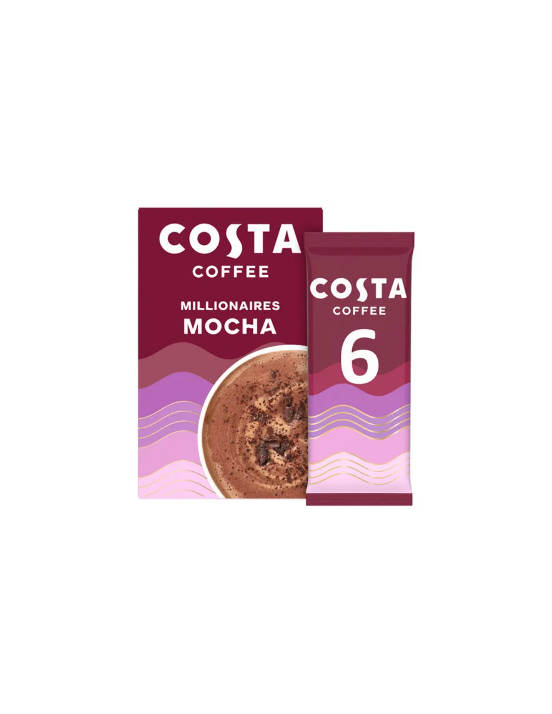 Costa Coffee Millionaires Mocha 6Pk 138g