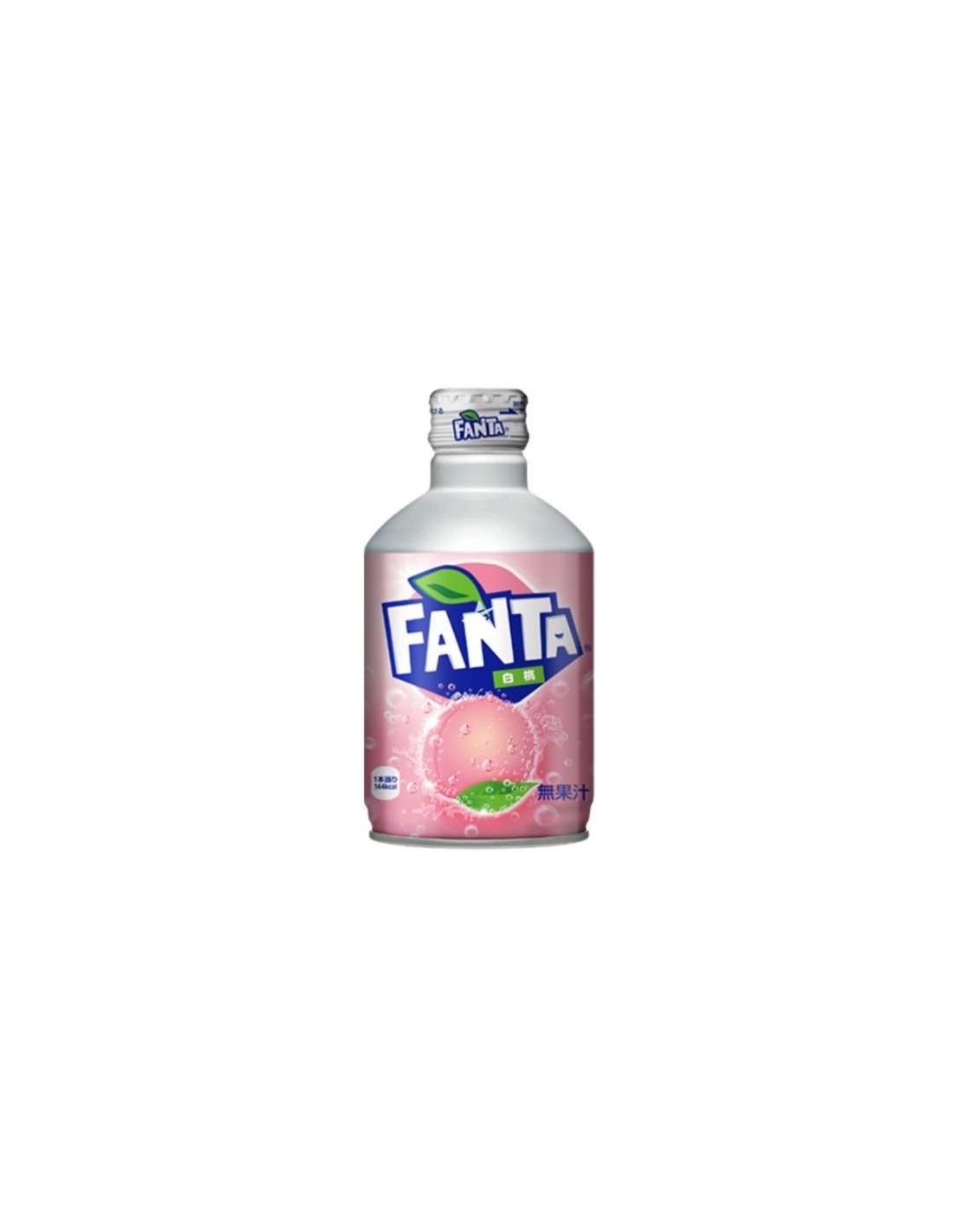 Fanta White Peach Metal Bottle 300ml