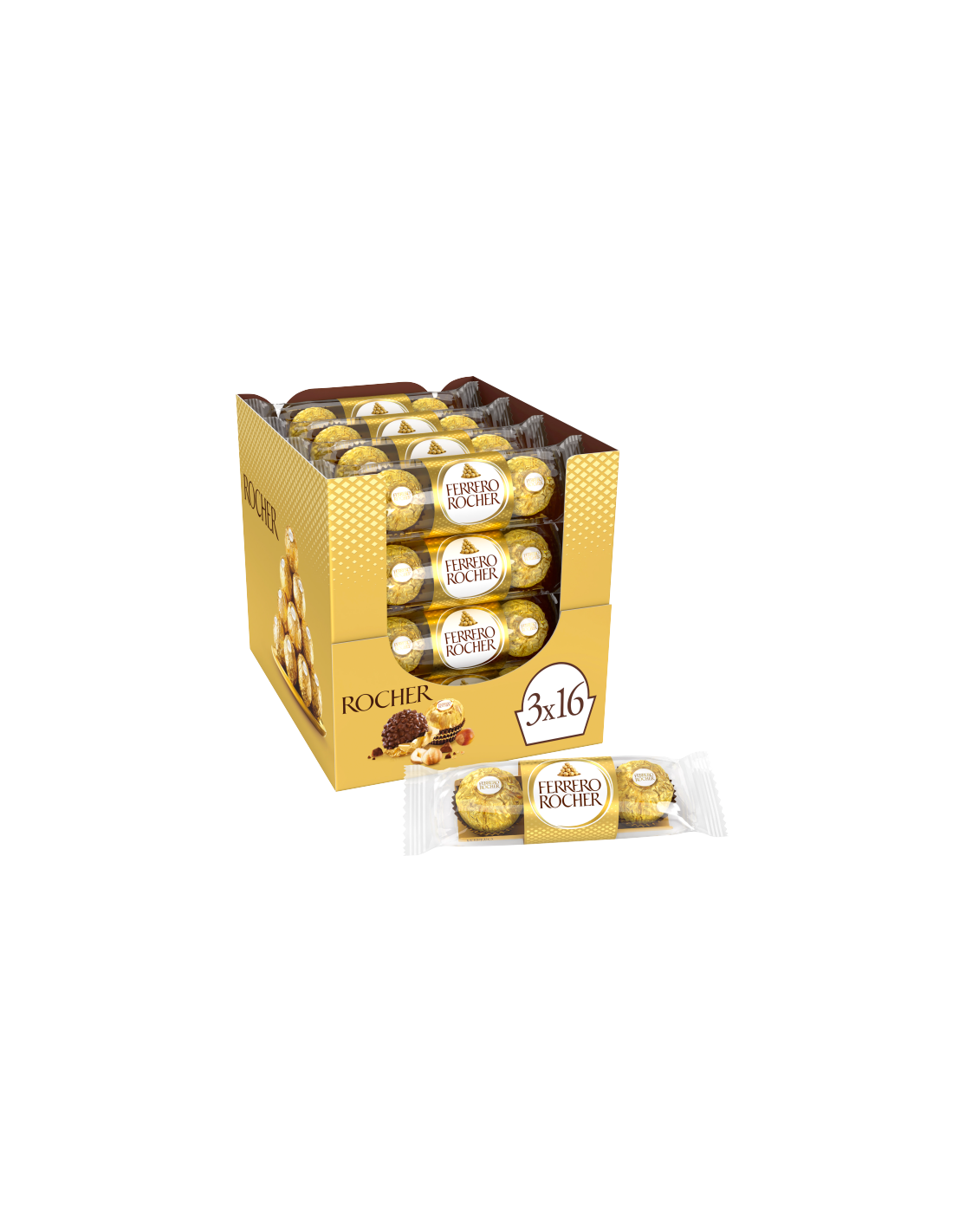 Ferrero Rocher T3 Display Box 3x16