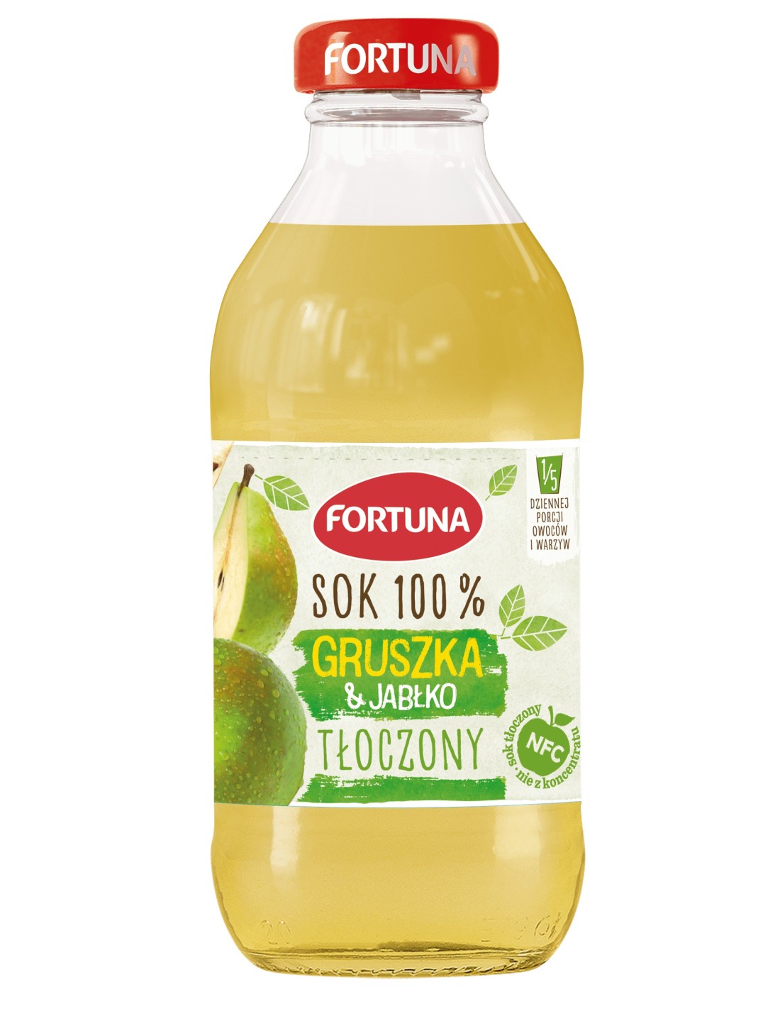 Fortuna NFC Pear-Apple Juice 100% Pressed 330ml