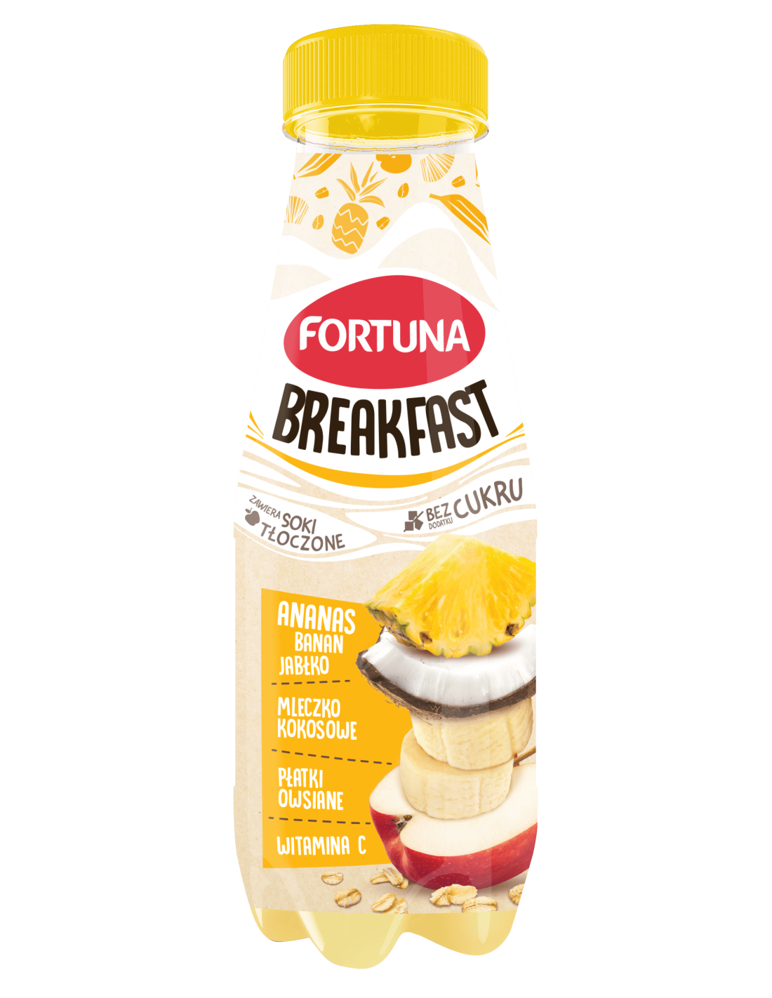 Fortuna Breakfast Pineapple-Banana-Apple No Added Sugar 300ml