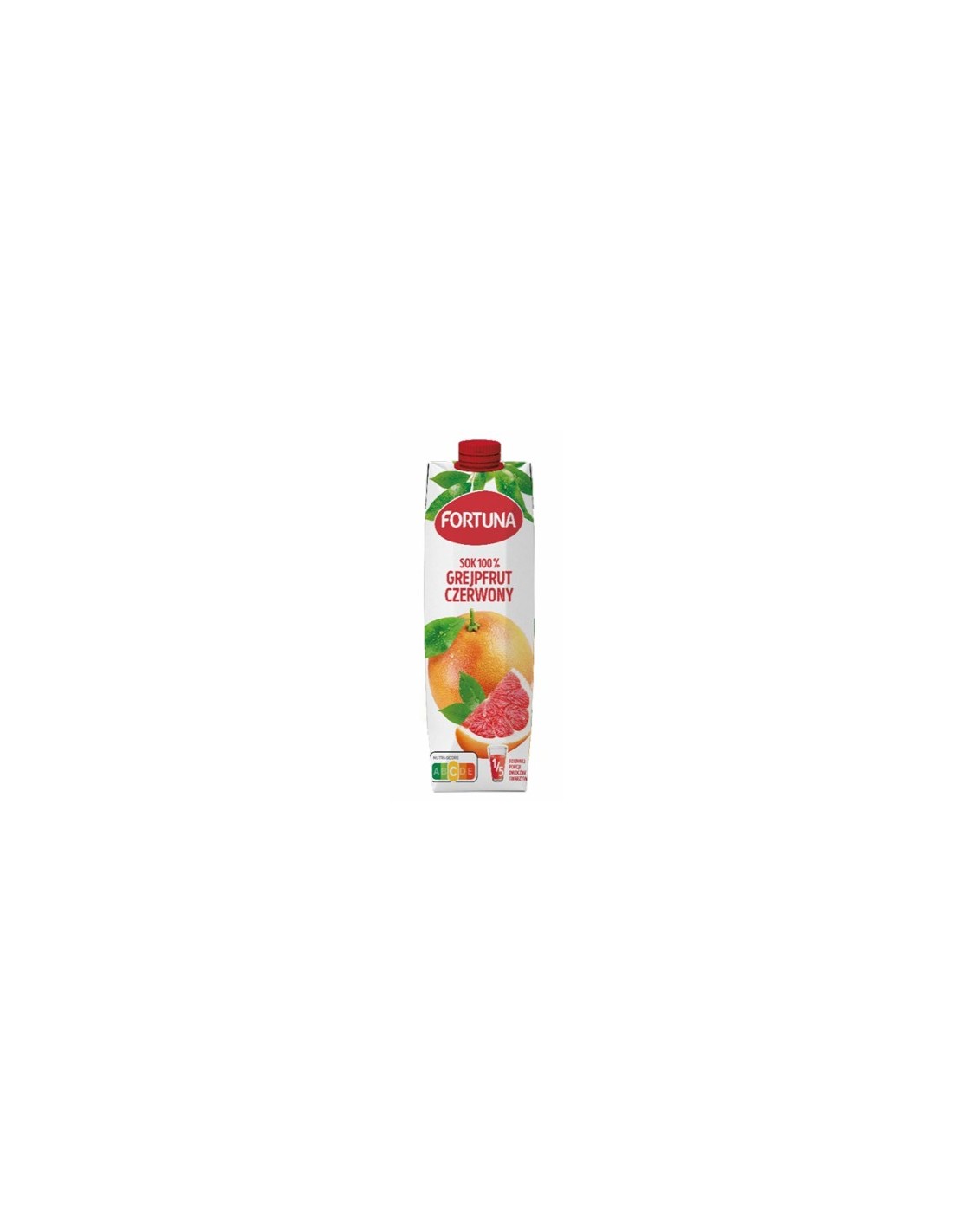 Fortuna Red Grapefruit No Added Sugar Juice 100% 1L