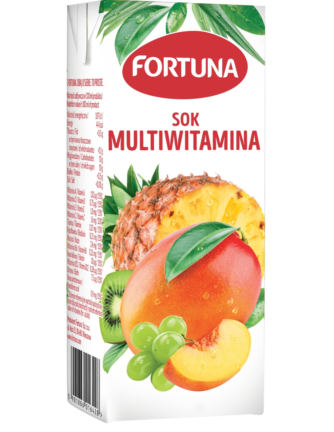 Fortuna Multivitamin No Added Sugar Juice 200ml