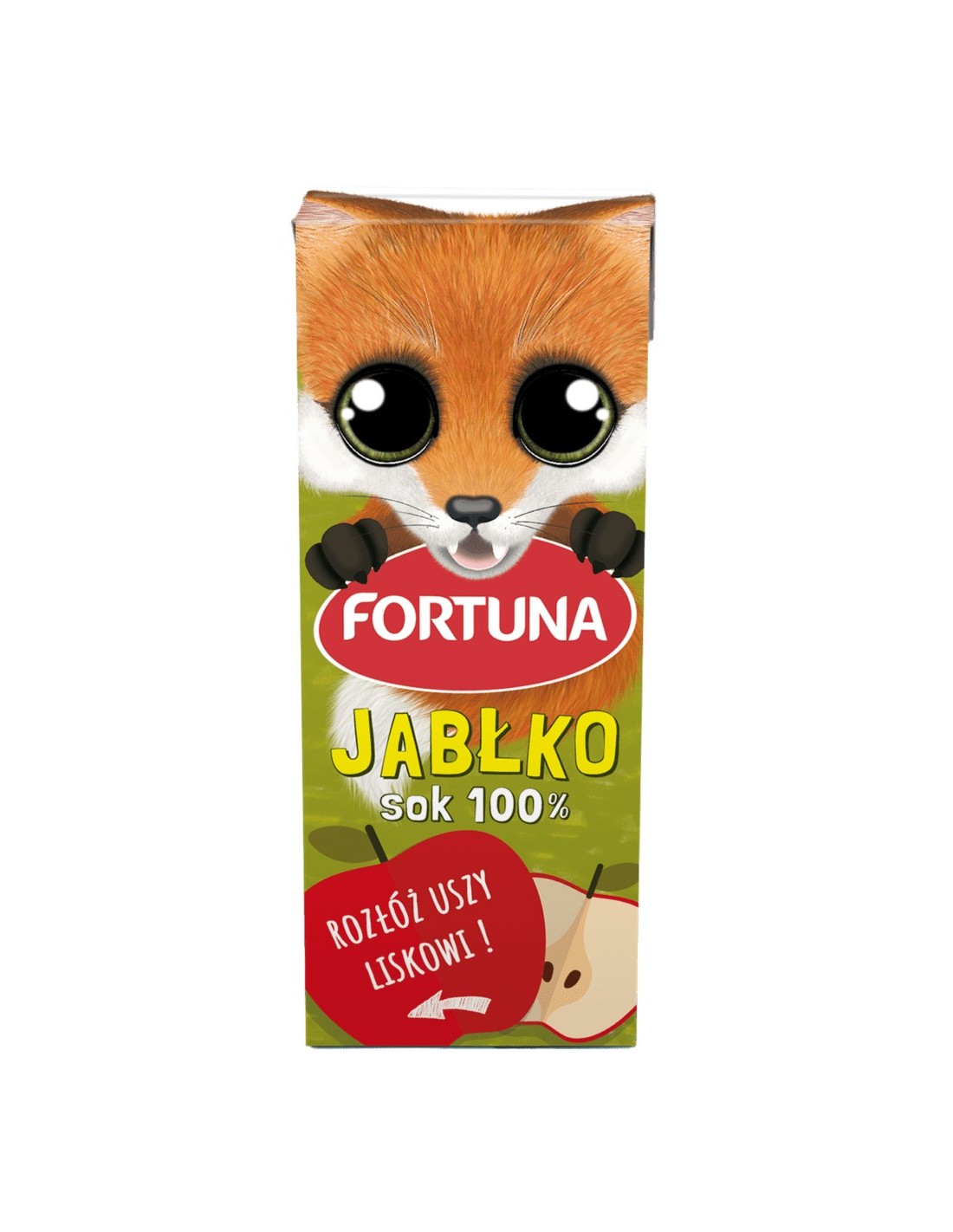 Fortuna Apple Animals No Added Sugar Juice 100% 200ml