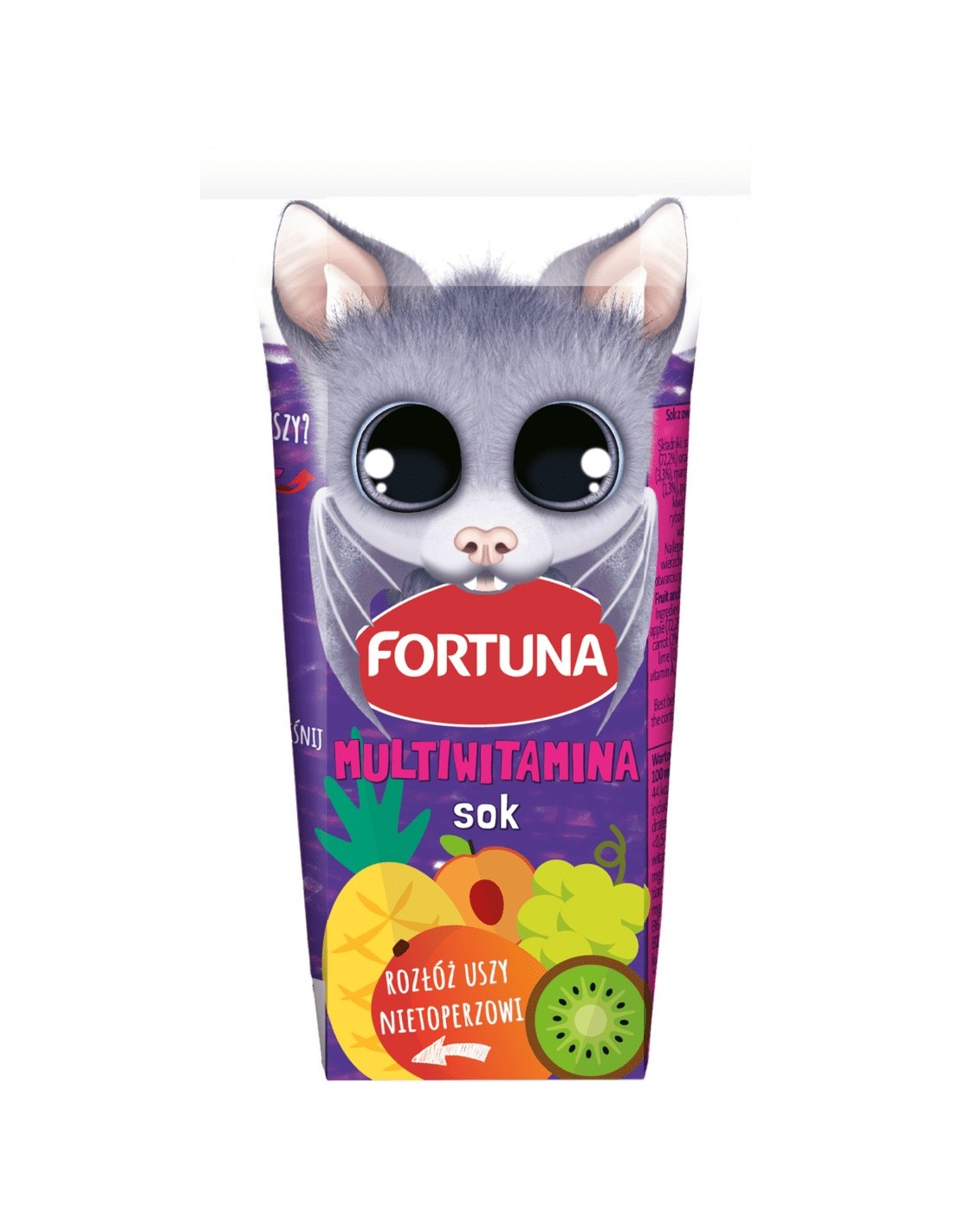 Fortuna Multivitamin Animals No Added Sugar Juice 200ml