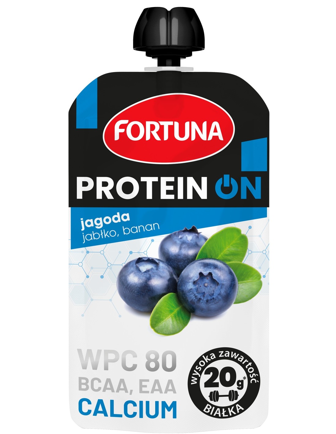 Fortuna PROTEIN ON Blackberry-Apple-Banana 180g