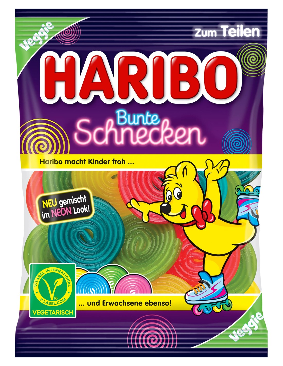 Haribo Bunte Schnecken 160g