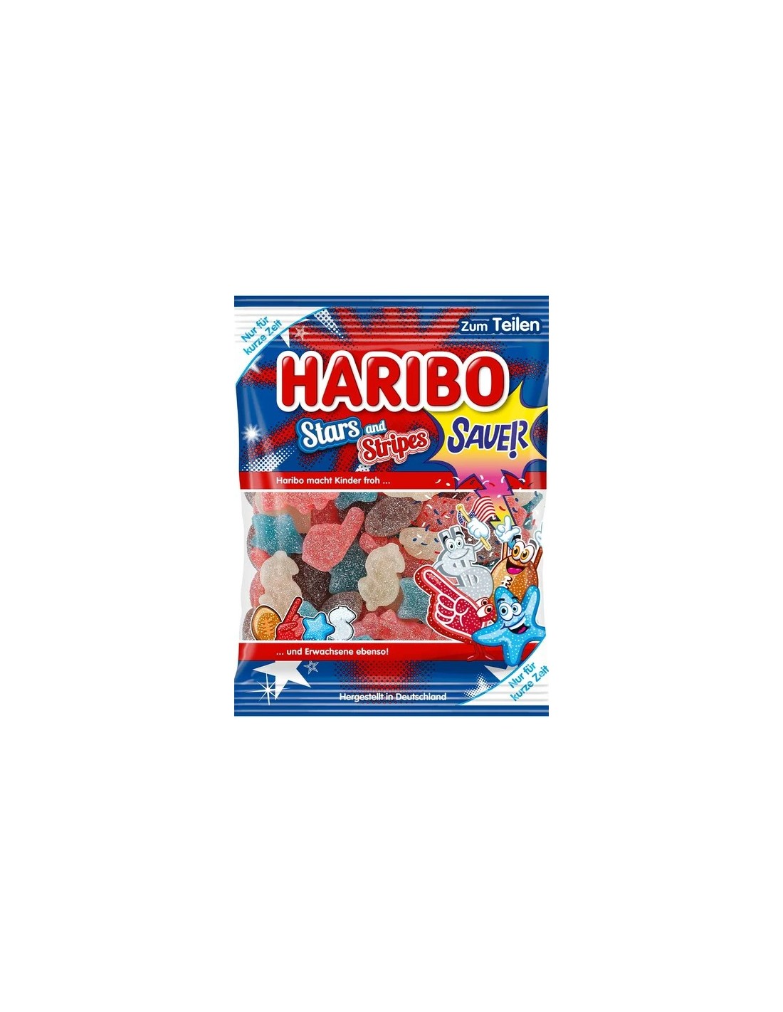 Haribo Stars and Stripes 175g