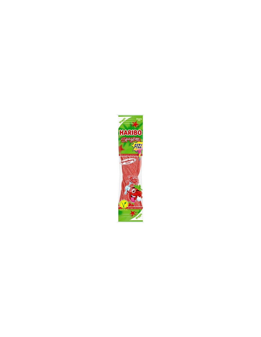 Haribo Spaghetti Strawberry Fizz - Veggie 200g