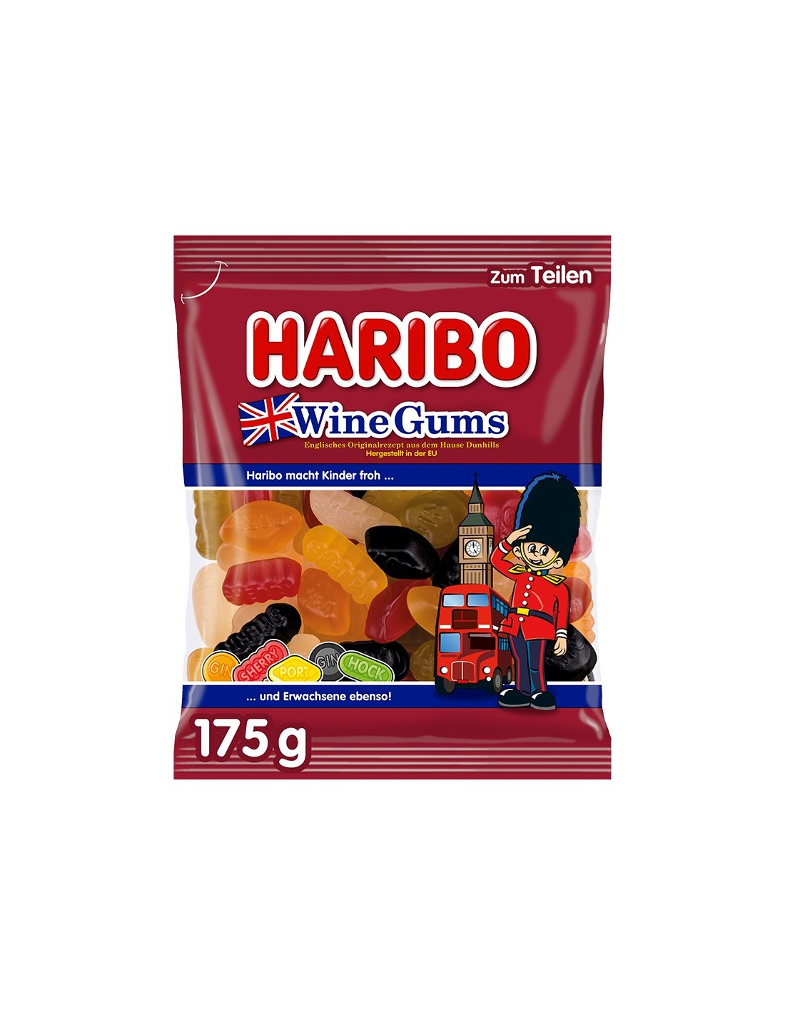 Haribo Wine Gums 175g