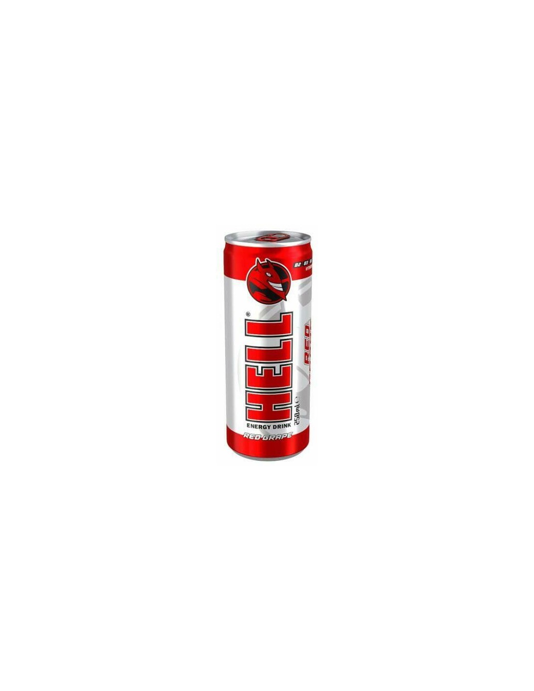 Hell Red Grape Flavour Energy Drink 250ml