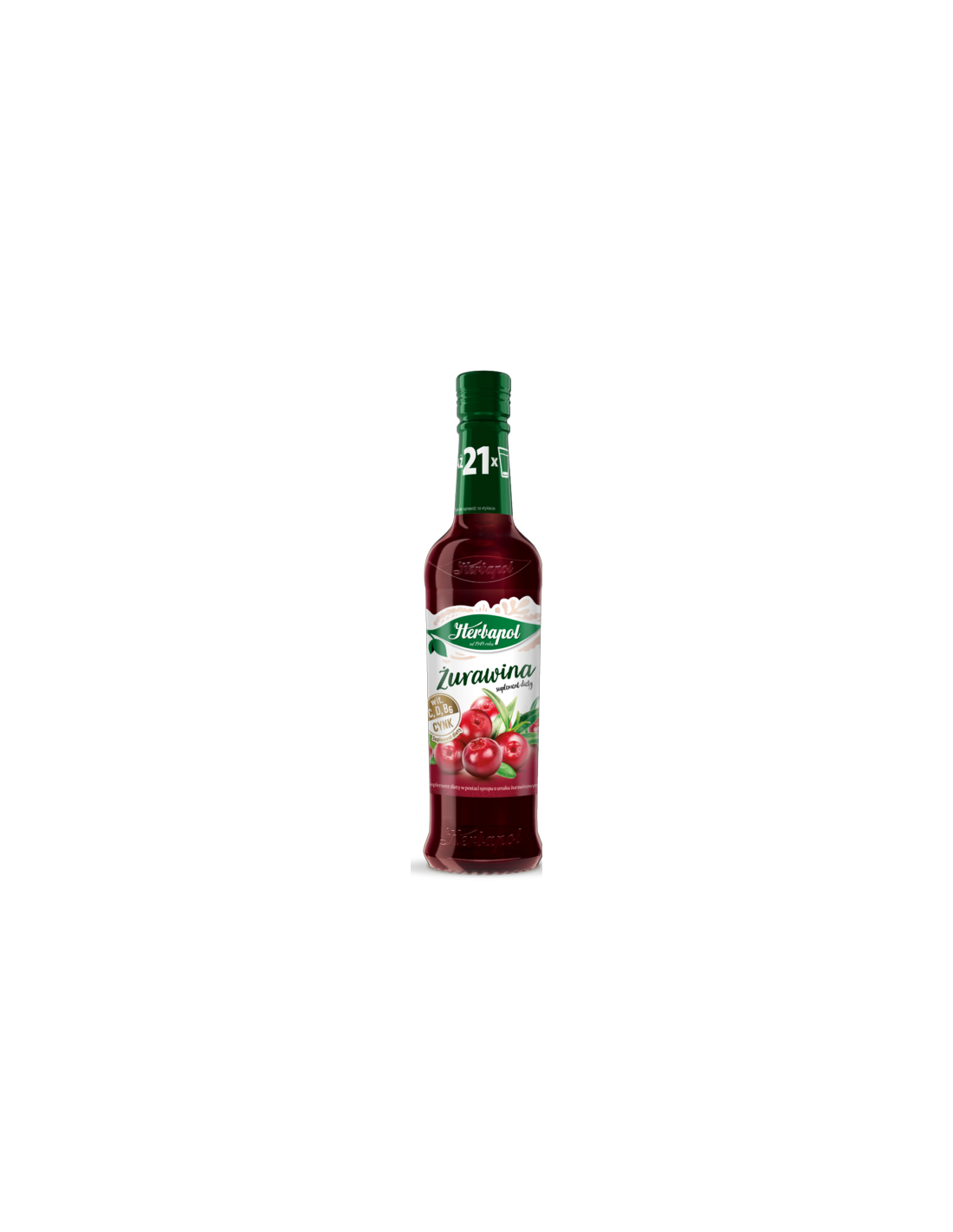 Herbapol Syrup Cranberry 420ml