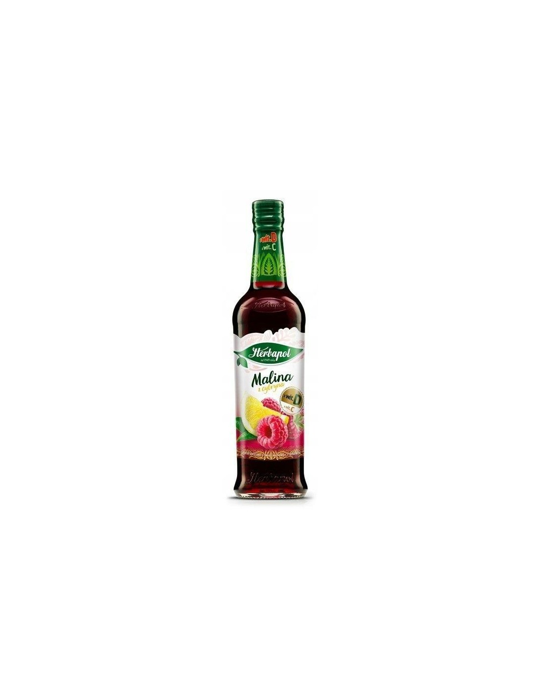 Herbapol Syrup Raspberry with Lemon 420ml
