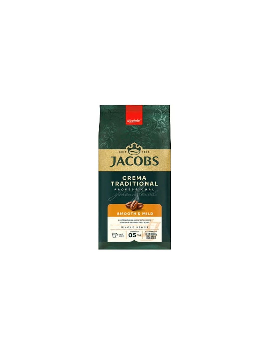 Jacobs Crema Traditional Coffee Beans 1kg