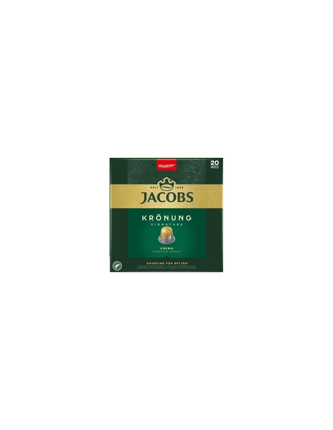 Jacobs Caps Krönung Crema 20pcs 104g
