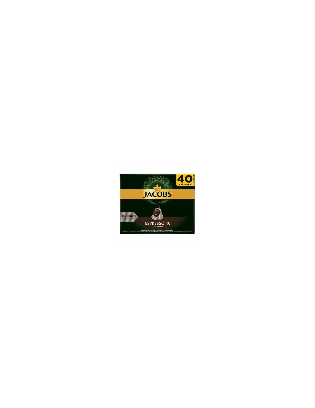 Jacobs Caps Espresso Intenso 40pcs 208g