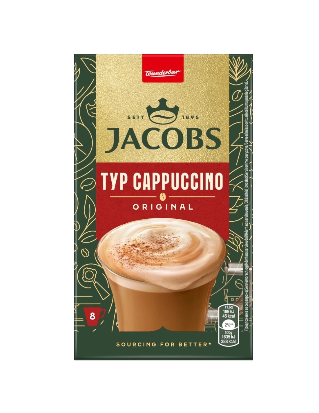 Jacobs Cappuccino 290g