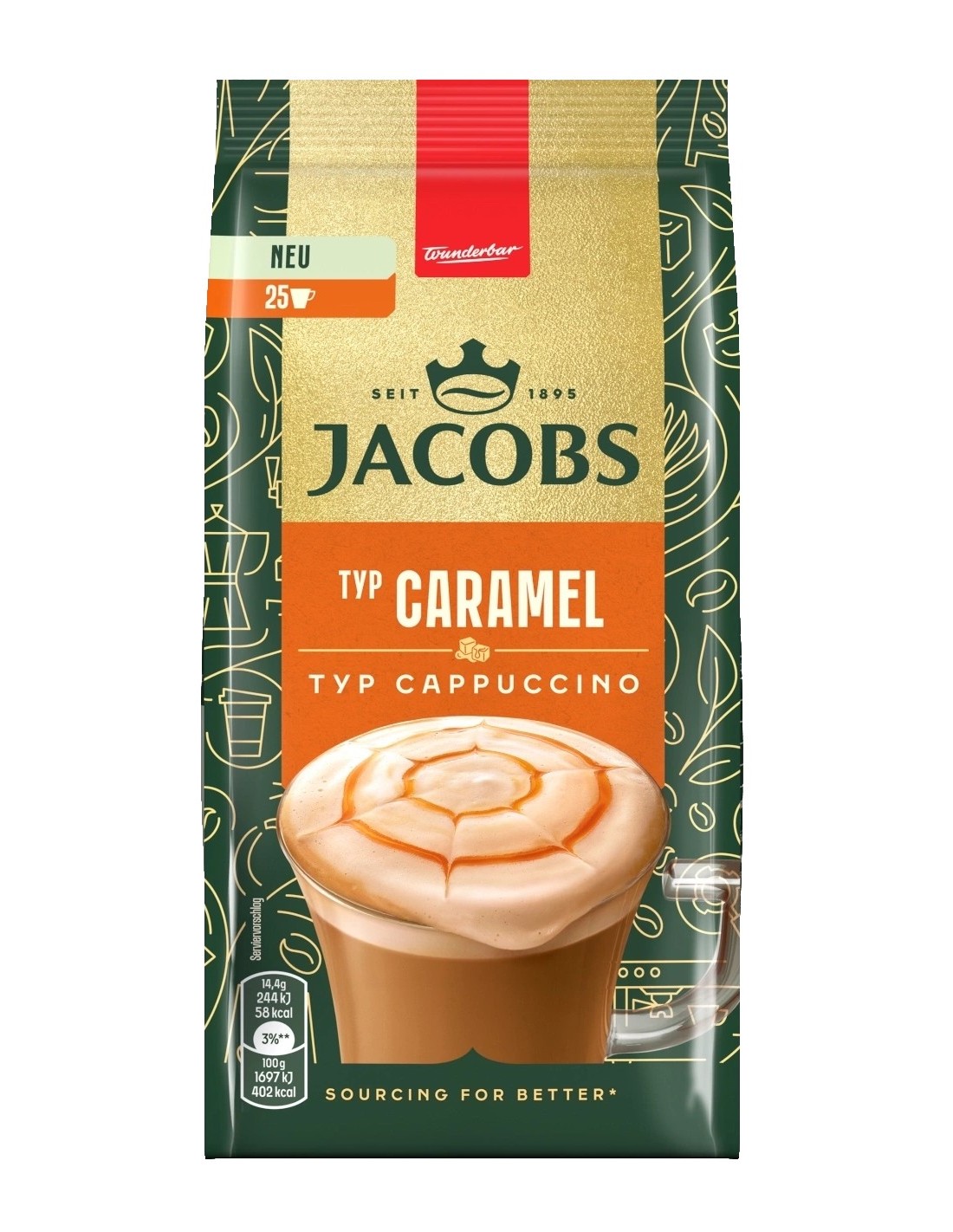 Jacobs Cappuccino Caramel 360g