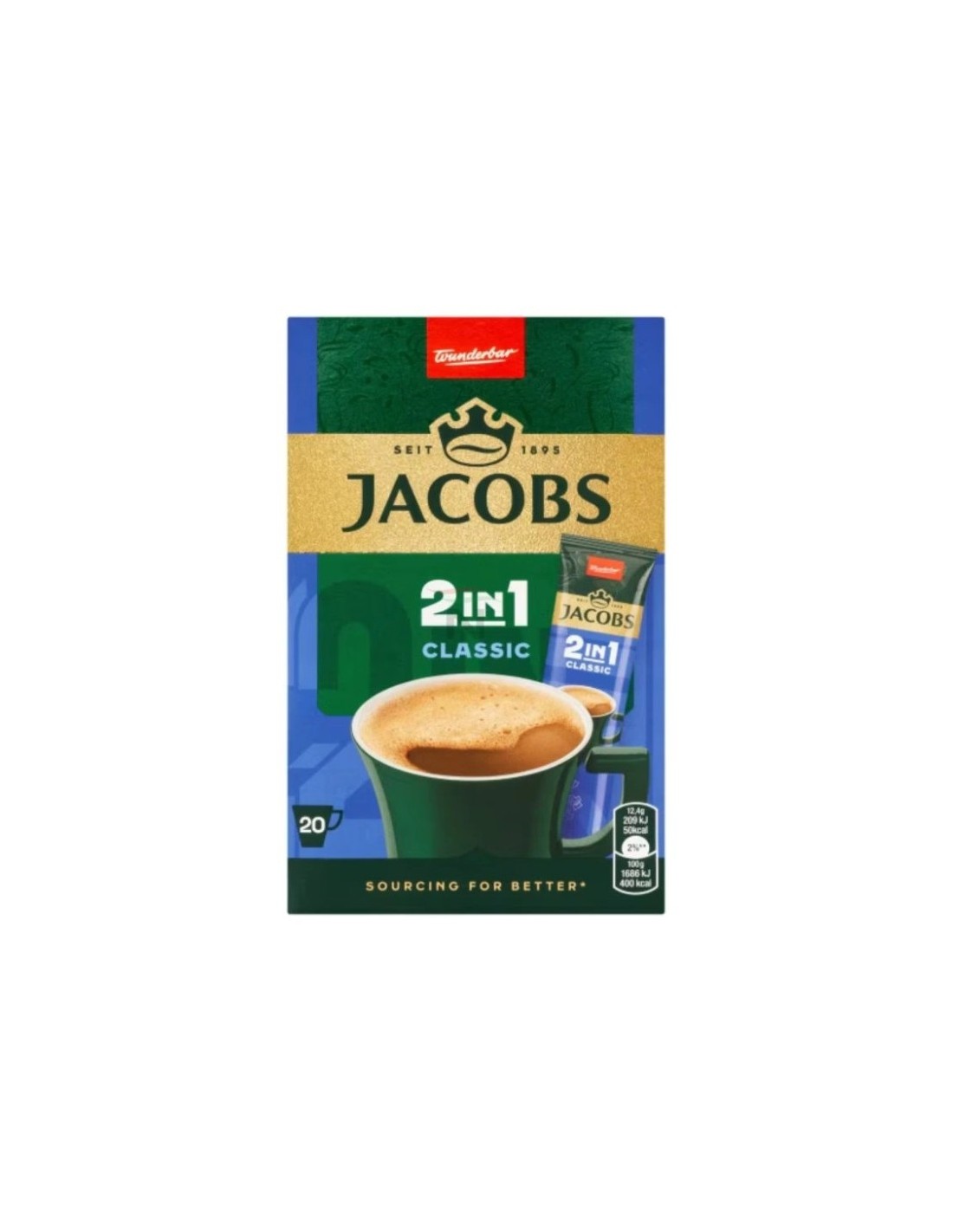 Jacobs Classic 2in1 20PK 248g