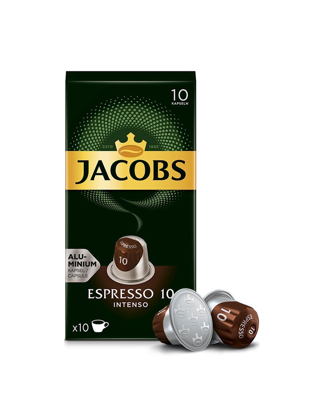 Jacobs Caps Espresso 10 Intenso 10pcs 52g