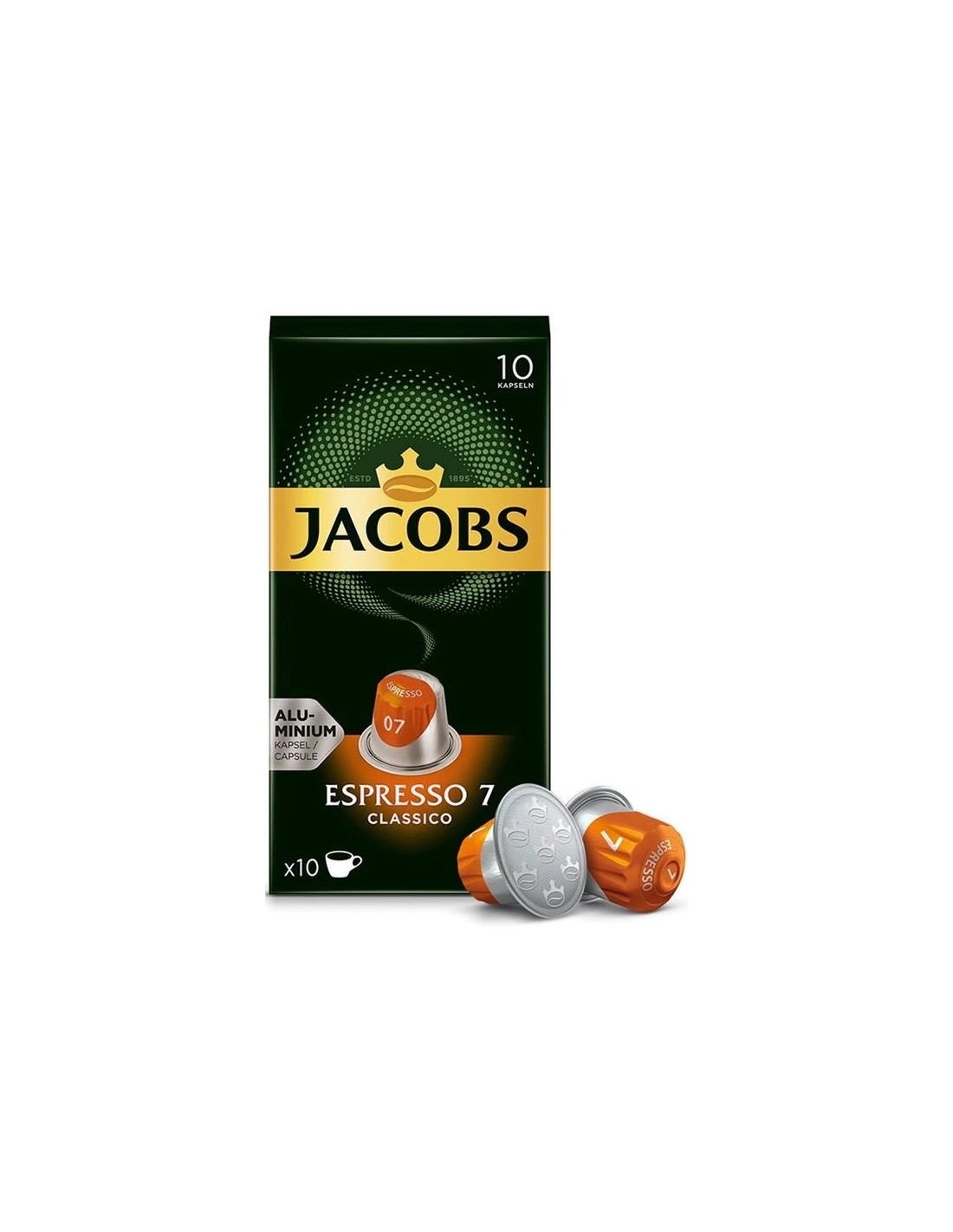 Jacobs Caps Espresso 7 Classico 10pcs 52g