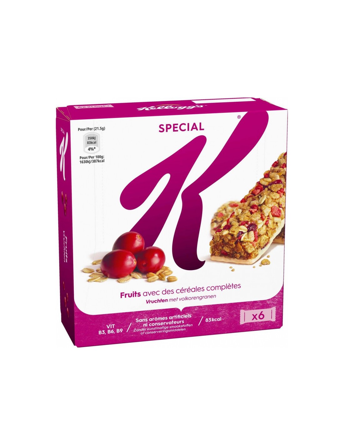 Kellogg’s Special K Red Fruits 6Pk 129g
