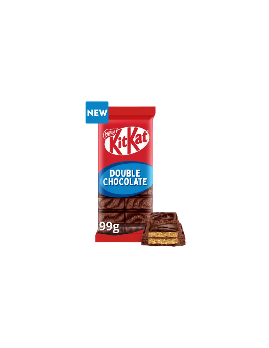 KitKat Double Chocolate Sharing Block Bar 99g