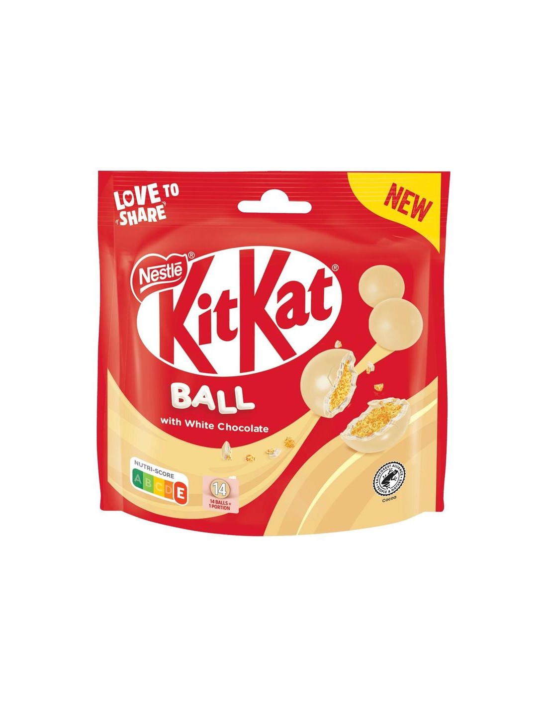 KitKat Balls with White Chocolate 140g