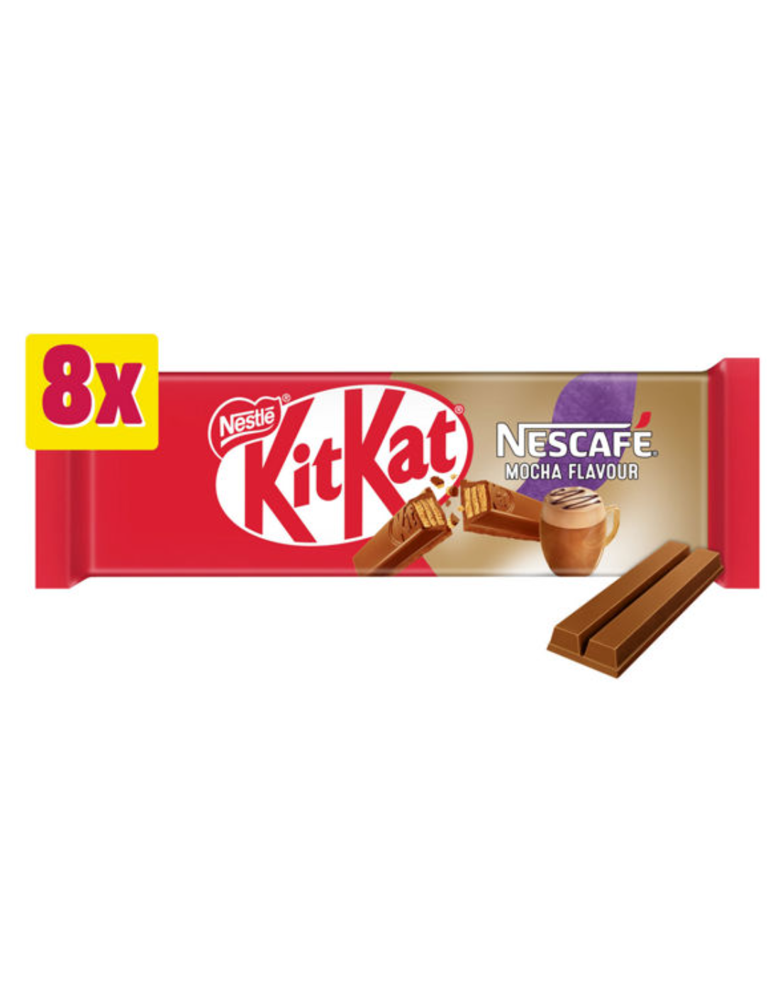 KitKat 2 Finger Mocha Biscuit Bar 8Pk 165.6g