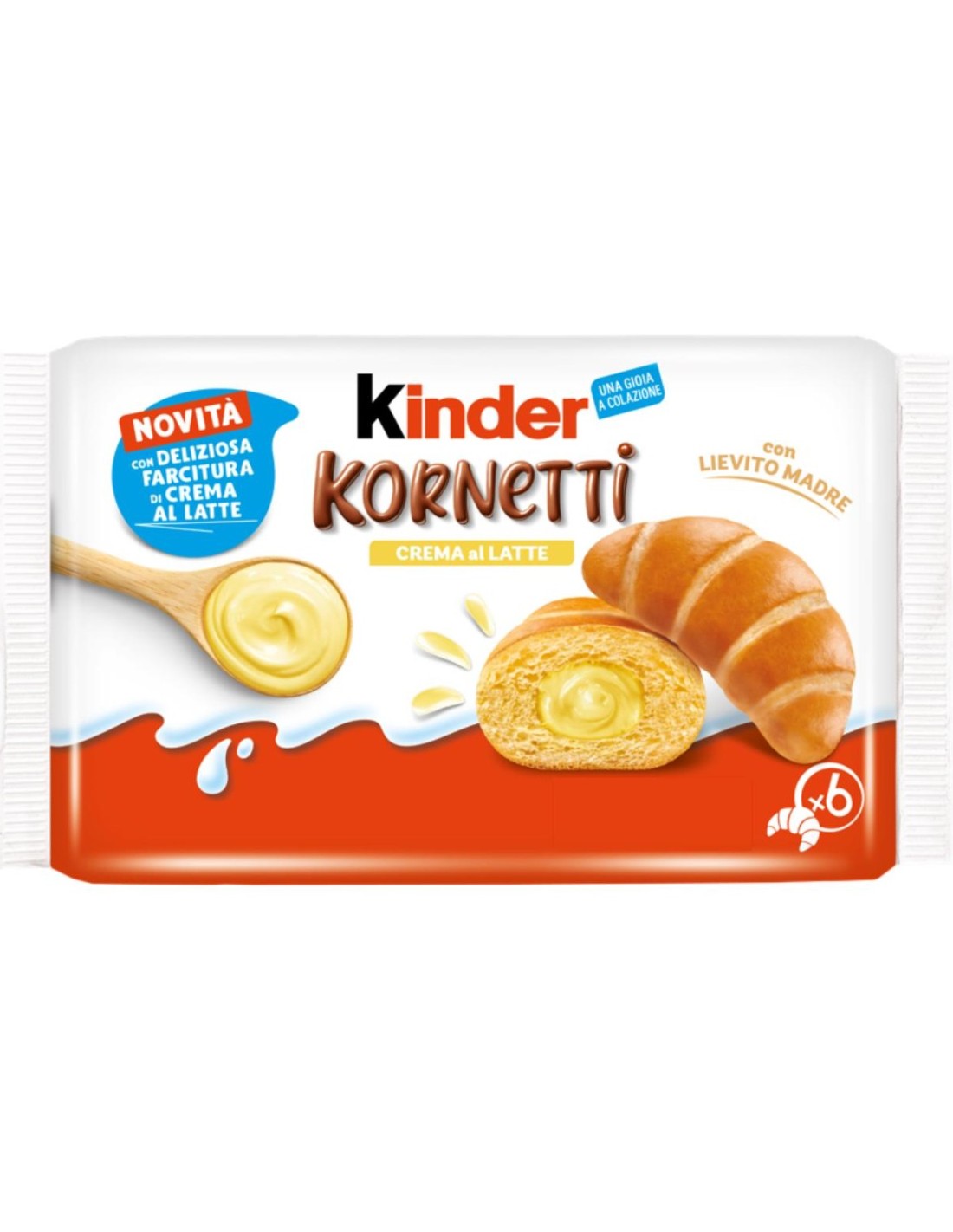 Kinder Kornetti Milk Cream 270g
