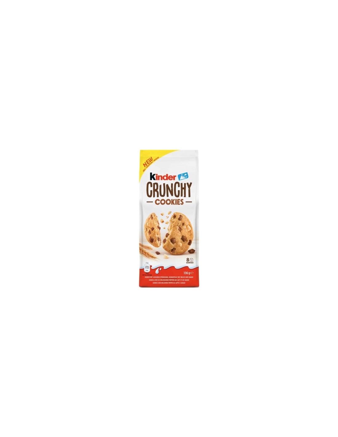 Kinder Crunchy Cookies 136g