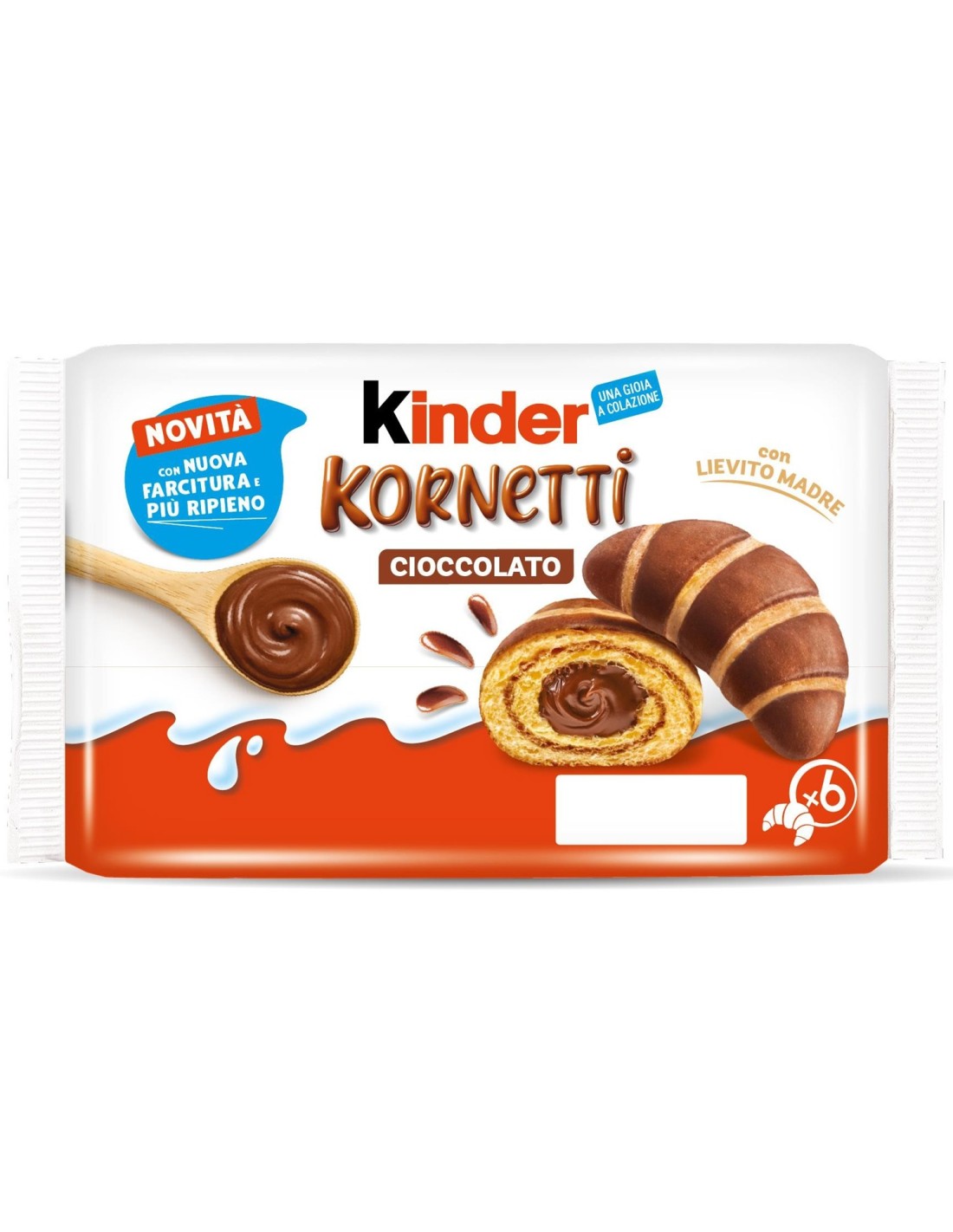 Kinder Kornetti Chocolate 270g