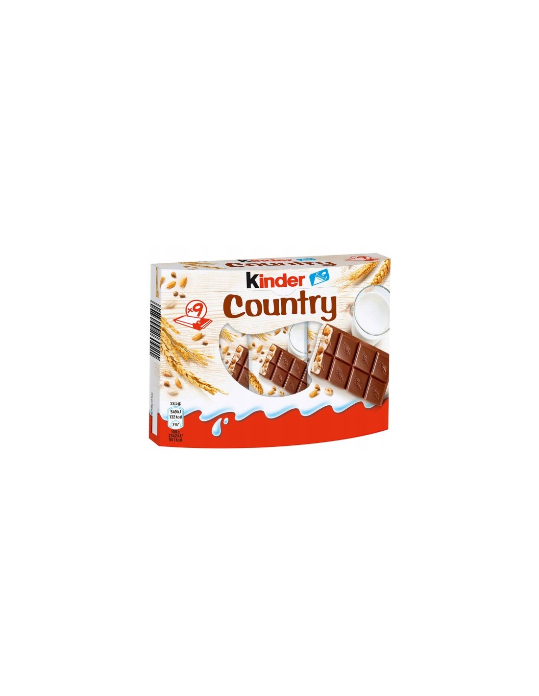 Kinder Country 9Pk 211.5g