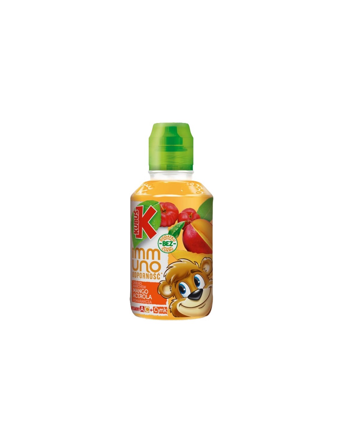 Kubus Immuno Mango+Acerola+Vitamin C, Zinc Juice 100% 200ml