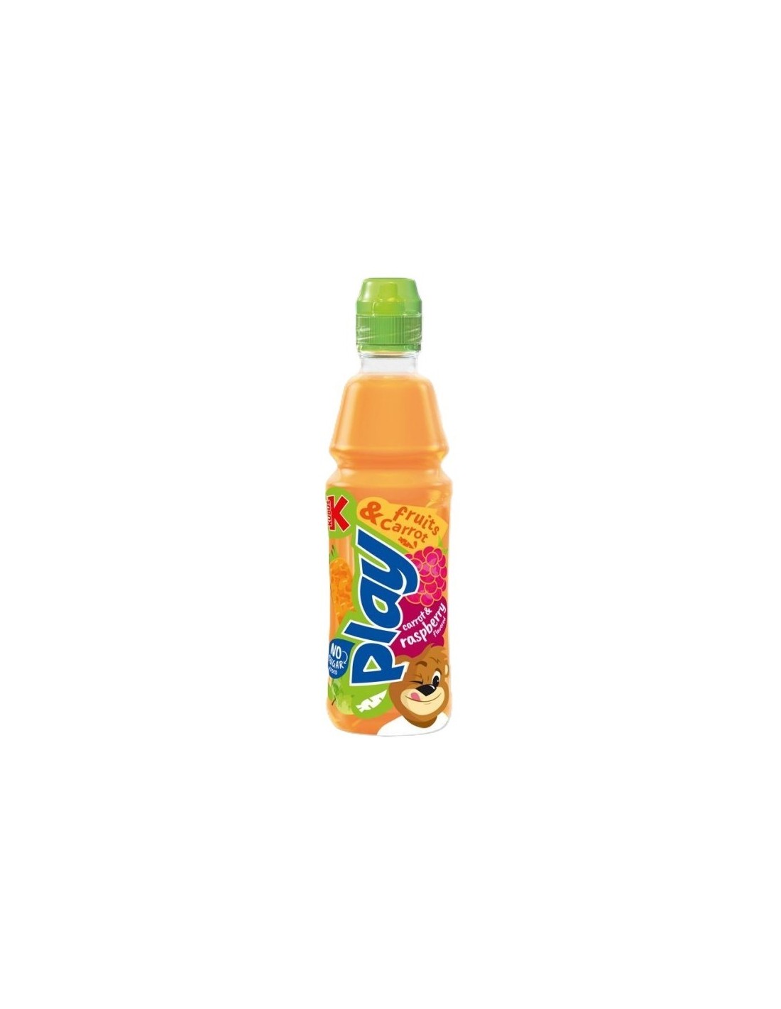 Kubus Play Carrot Raspberry Lime Apple Drink 400ml