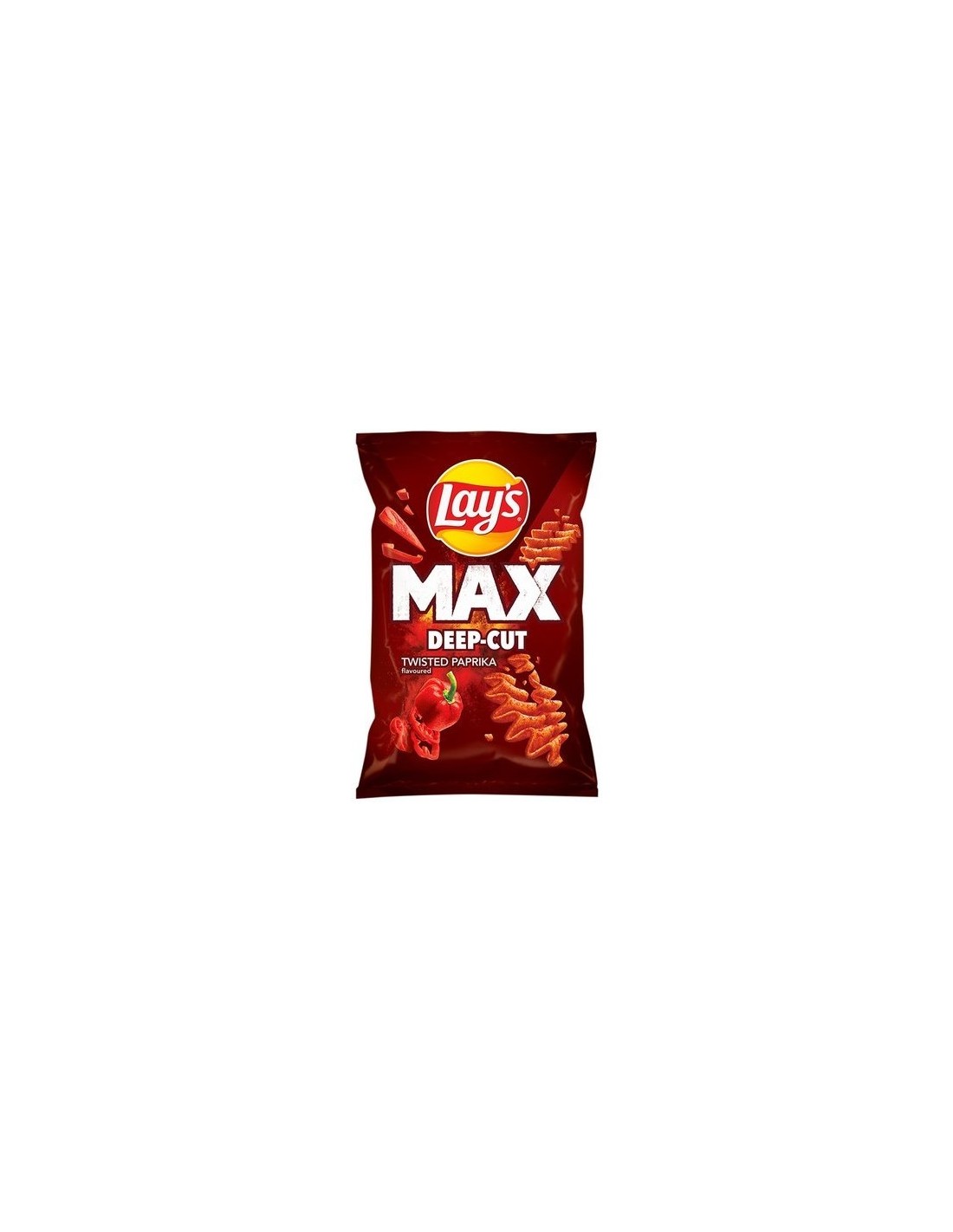 Lay's Max Deep Cut Twisted Paprika 120g