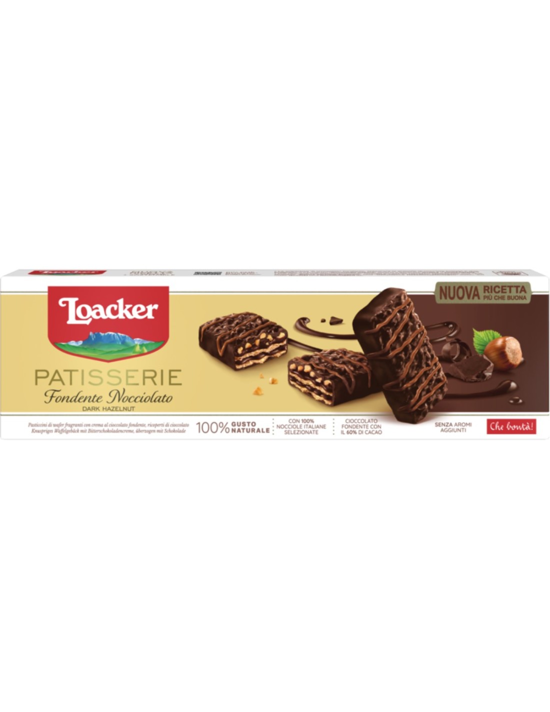 Loacker Gran Patisserie Dark Hazelnut 100g