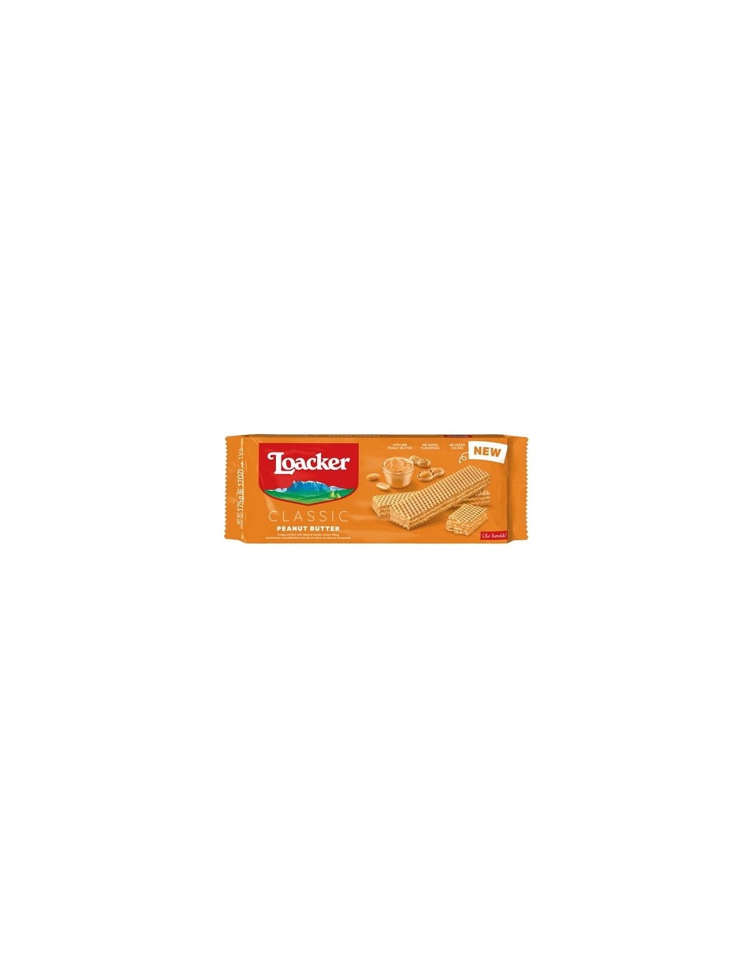 Loacker Classic Wafers Peanut Butter 175g