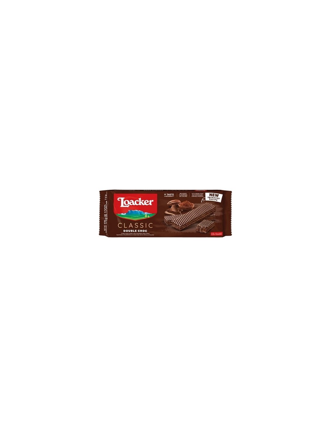 Loacker Classic Wafers Double Choc 175g