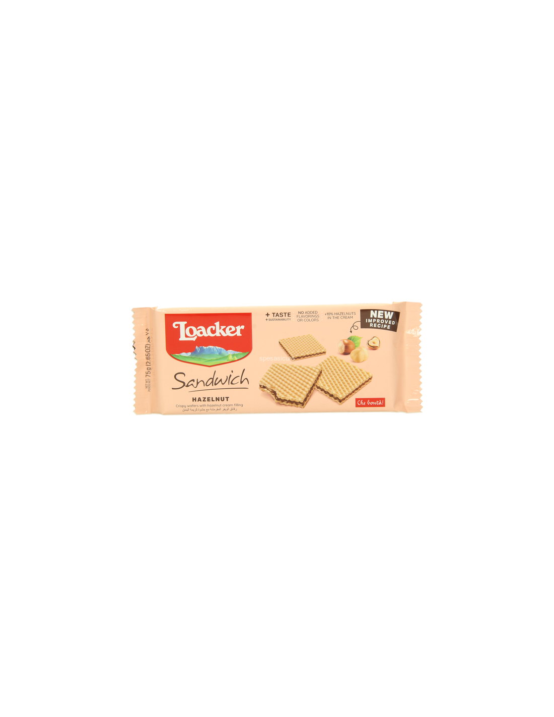 Loacker Sandwich Hazelnut 75g