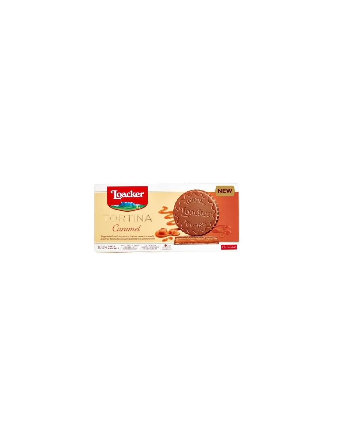Loacker Gran Pasticceria Tortina Caramel 3Pk 63g