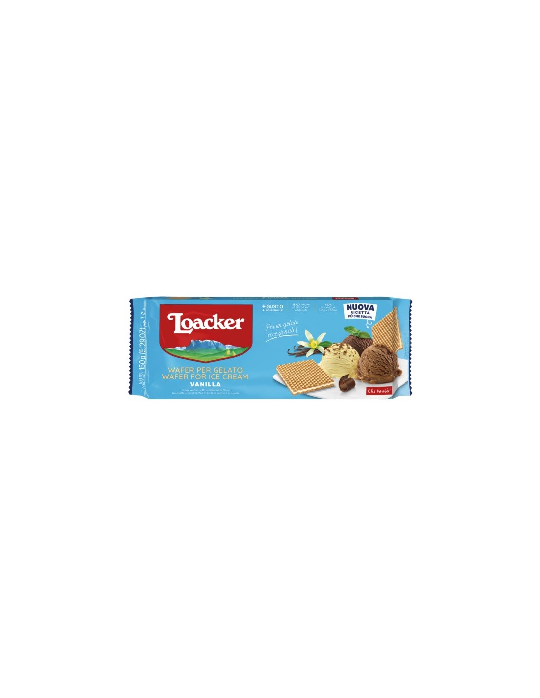 Loacker Wafer Thins Gelato Vanilla 150g