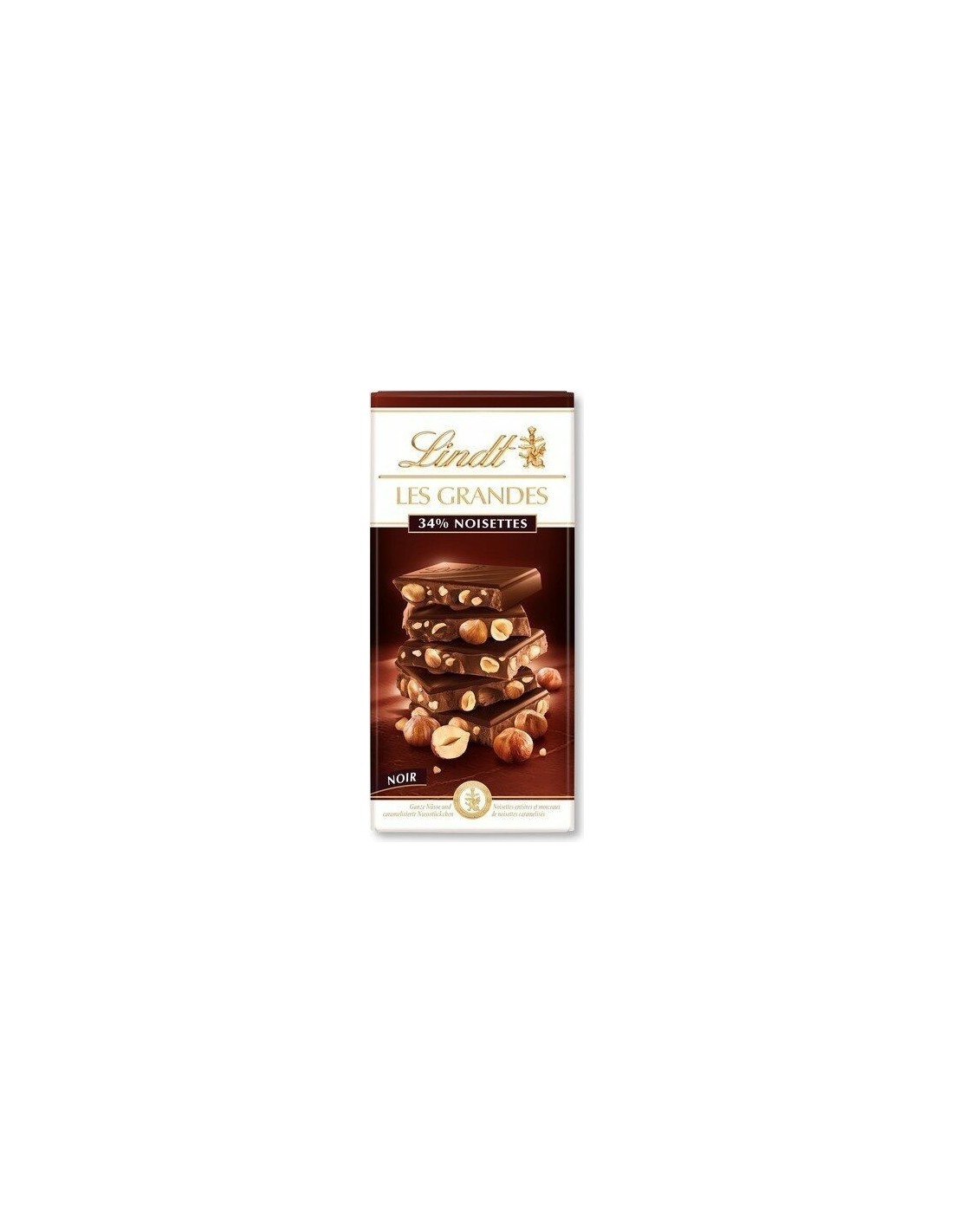 Lindt Les Grandes Dark Hazelnut 150g