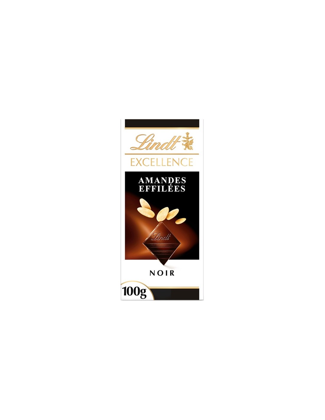 Lindt Excellence Dark Slivered Almonds 100g