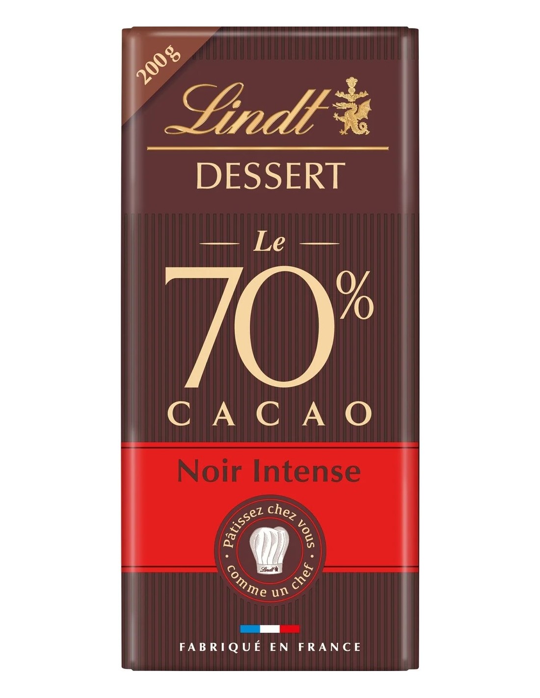 Lindt Dark Dessert 70% Cocoa 200g